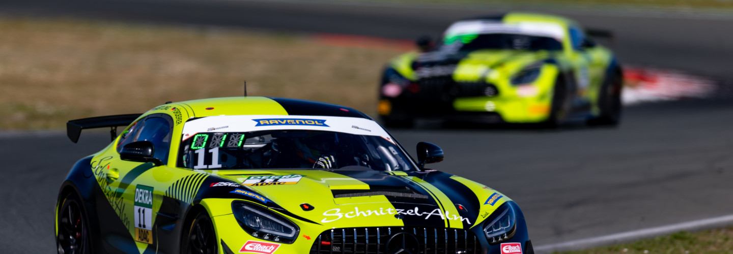 Mercedes-AMG Duo Enrico Förderer und Jay Mo Härtling mit Bestzeit bei Vorsaisontest