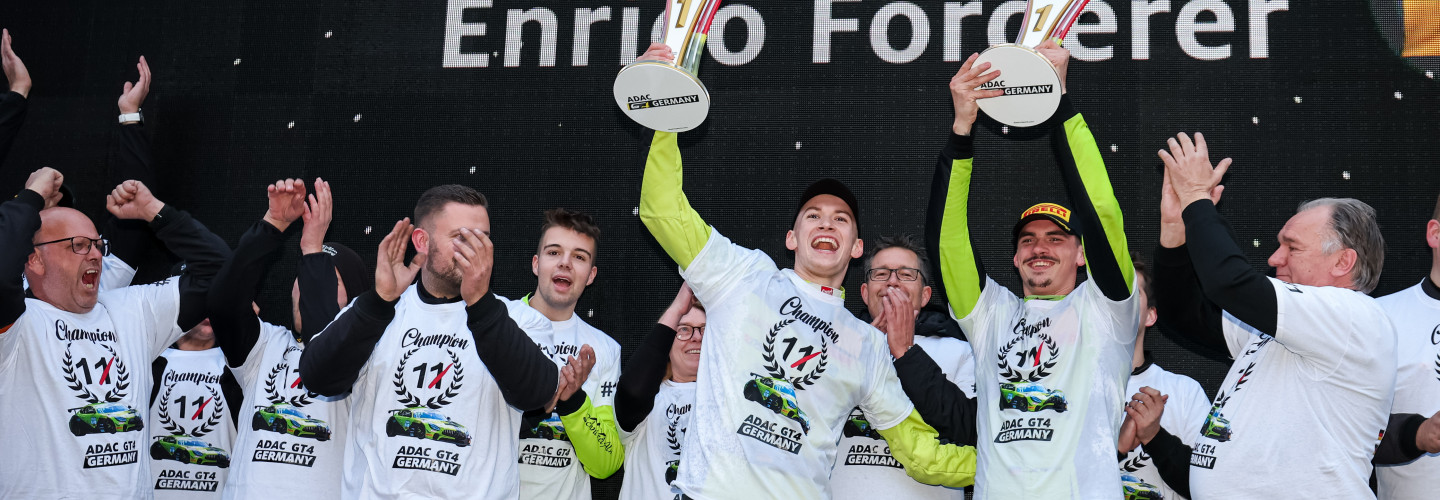 Enrico Förderer und Jay Mo Härtling: Die neuen Champions der ADAC GT4 Germany im Portrait
