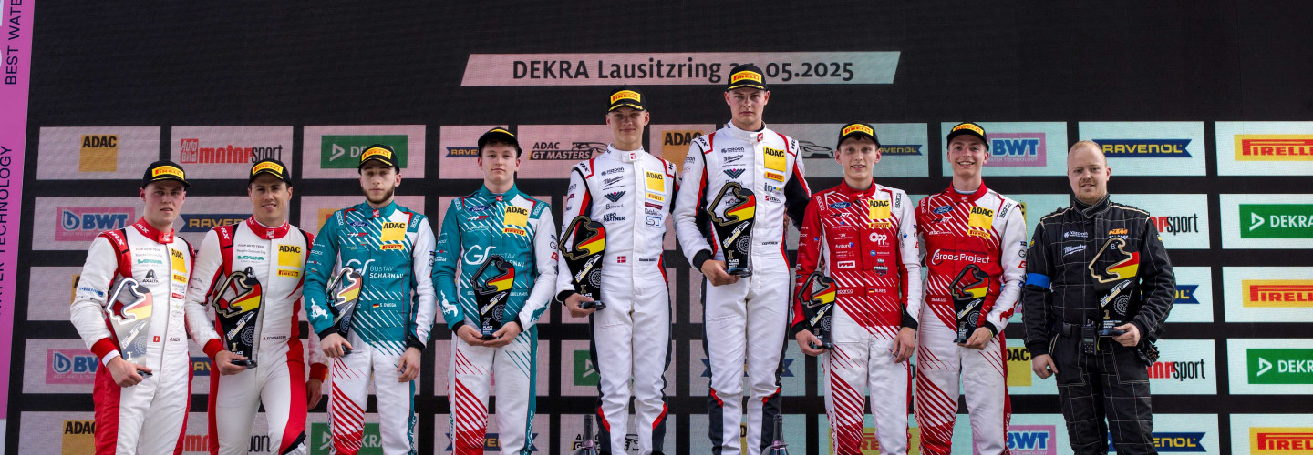 ADAC GT Masters: Rookies Pichler/Birch gewinnen den Saisonauftakt am Dekra Lausitzring