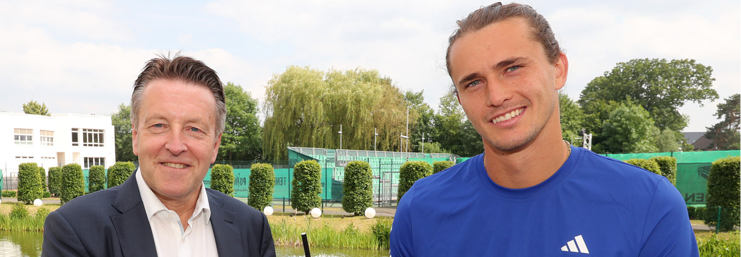 Jannik Sinner und Alexander Zverev in HalleWestfalen angekommen