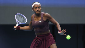 WTA Peking: Gauff nach Aus - Rassistische Kommentare "zermürbend"