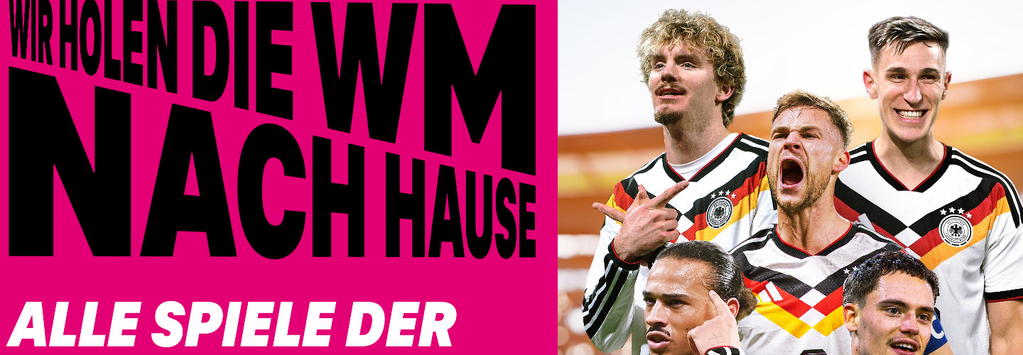 Sendestart 19. Mai: MagentaTV startet den Countdown zur FIFA Fußball WM