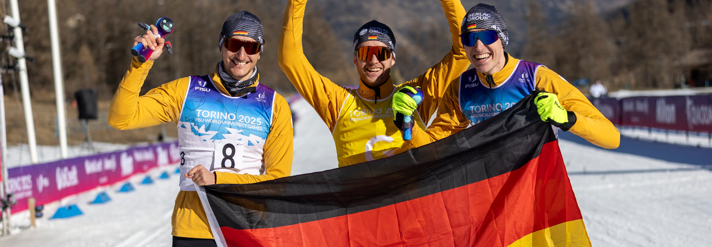 Geglückter Auftakt in die Para-Wettkämpfe: Vier Medaillen für Team StuDi bei FISU Games in Turin