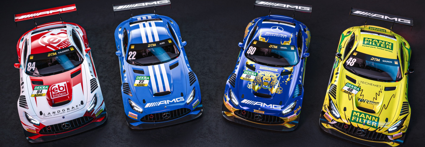 Adidas, Gepard und Mamba: Mercedes-AMG präsentiert spektakuläre DTM-Designs