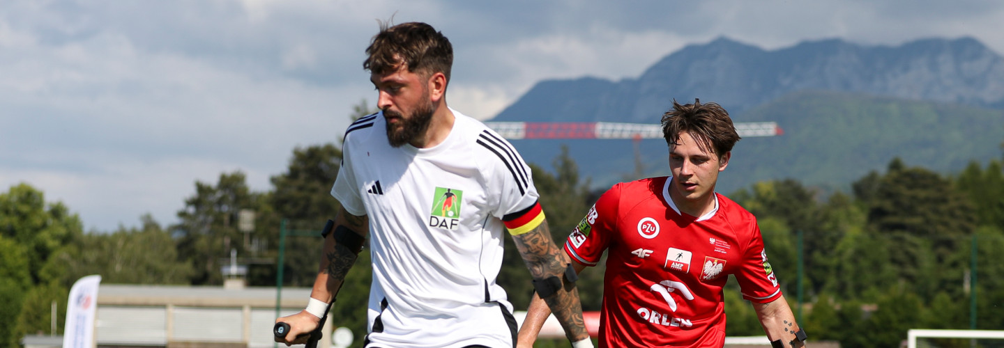 Amputierten-Fußball EM 2024: Deutsche Mannschaft zieht erstmalig ins Viertelfinale ein