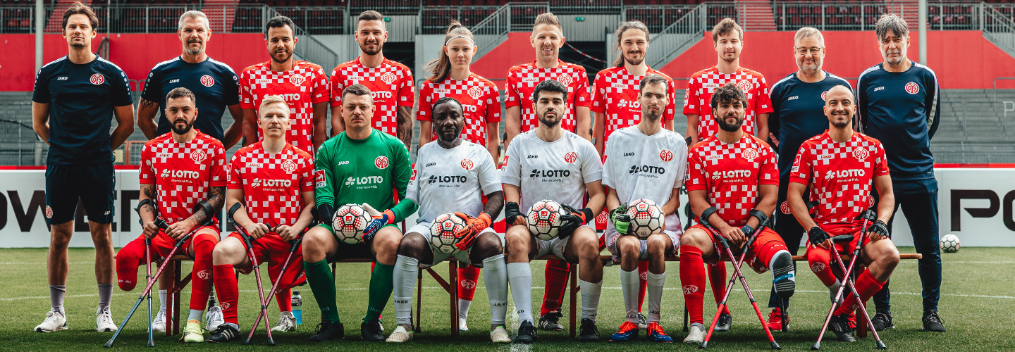 Amputierten-Fußball / Mainz 05 in Champions League Stimmung