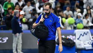 ATP Peking: Nicht einmal Lahyani konnte Medvedev gestern „retten“