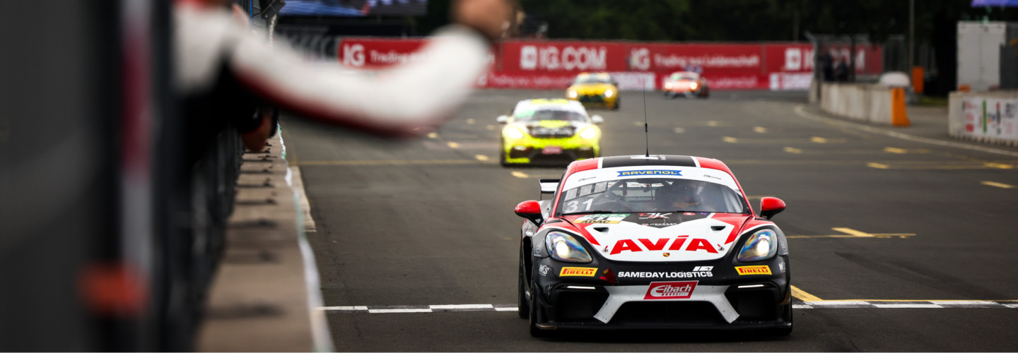 Norisring: Erster Saisonsieg für Porsche in der ADAC GT4 Germany