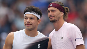 ATP Masters Shanghai: Zverev in einer Hälfte mit Shelton, Cobolli und Djokovic