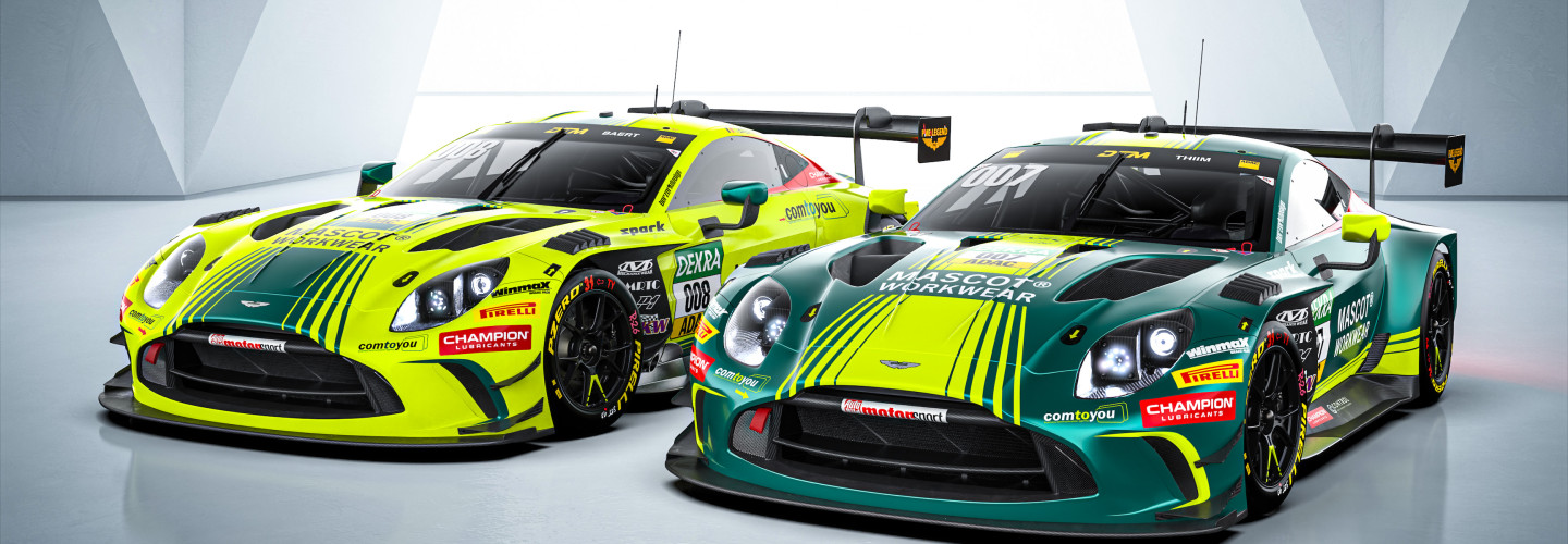Weltmeister an Bord: Aston Martin präsentiert Aufgebot für die DTM 2026
