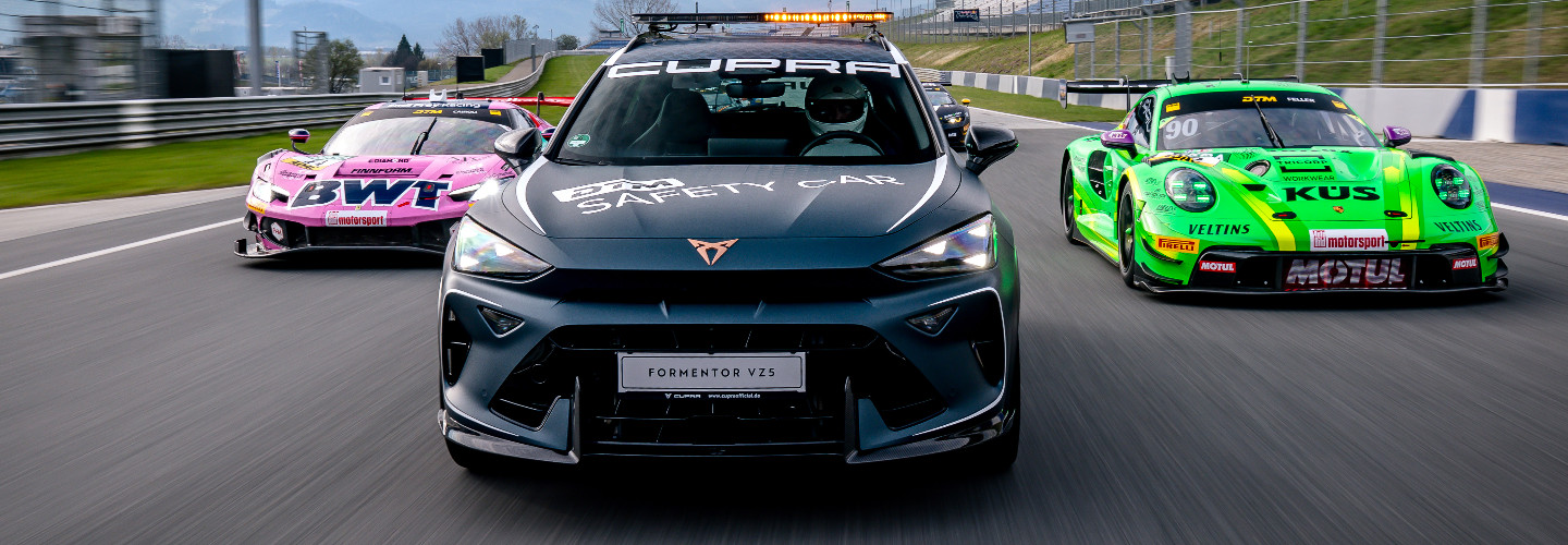 CUPRA bleibt Official Car Partner, neuer Formentor VZ5 mit DTM-Premiere