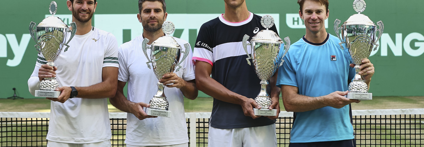 Melo/Peers sind die Doppelsieger der 30. TERRA WORTMANN OPEN