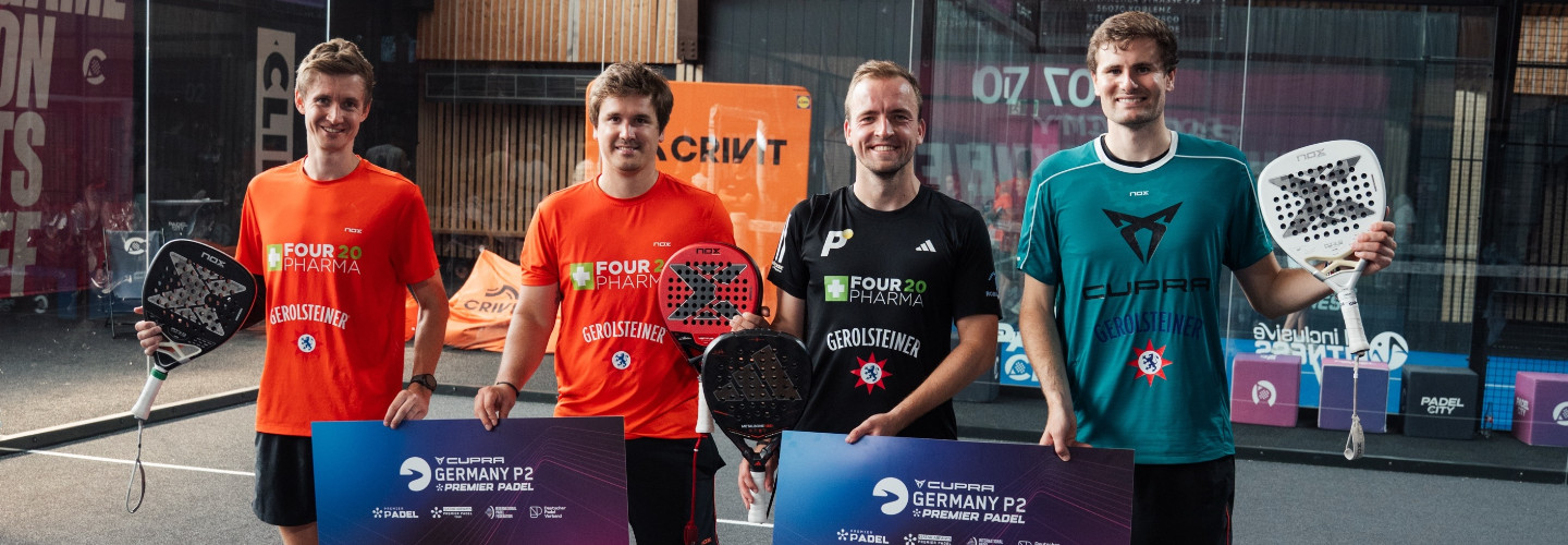 Deutsche Wildcards für CUPRA Germany Premier Padel P2 ausgespielt