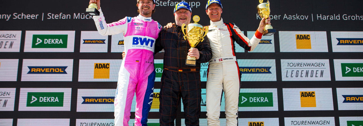 Rupp gewinnt im 2007er Audi auch die Hitzeschlacht am Sonntag