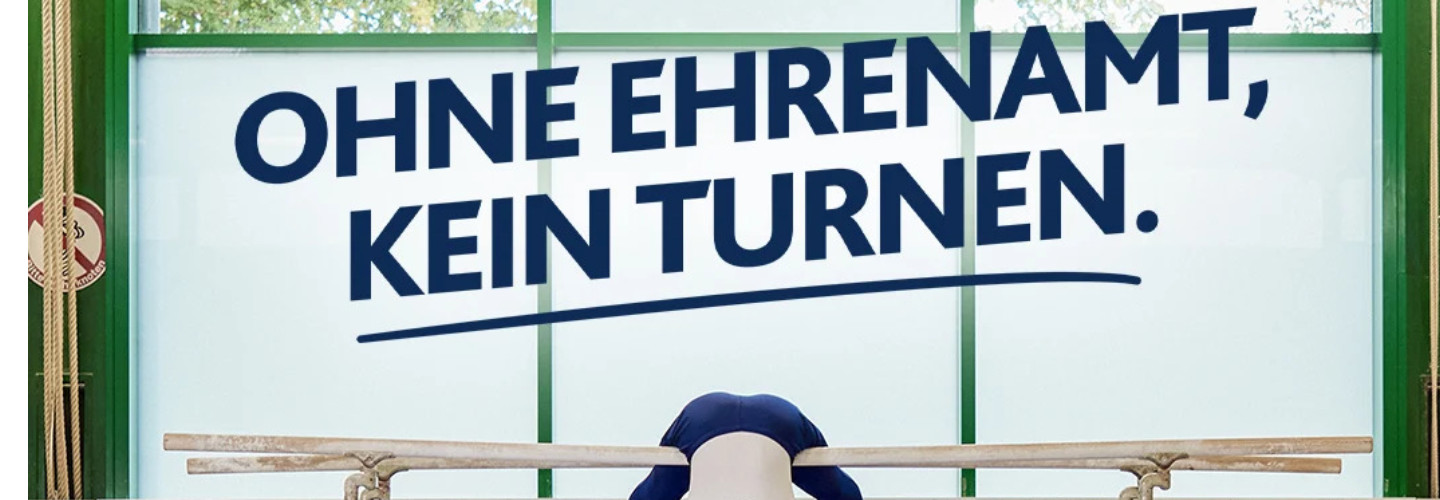 Die Offensive #SPORTEHRENAMT geht in die nächste Runde - UNSICHTBAR. UNERSETZLICH. UNBEZAHLBAR