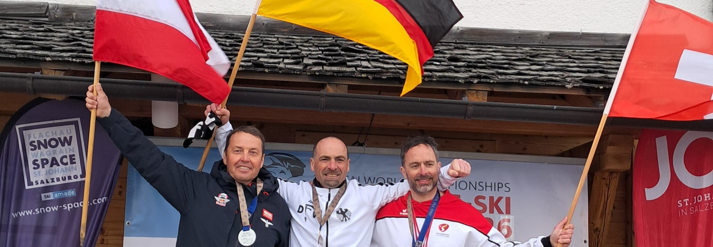 Parachute-Ski-Weltmeisterschaften in Österreich: WM-Silber für Reinhold Haibel – Gold in der Masters-Wertung