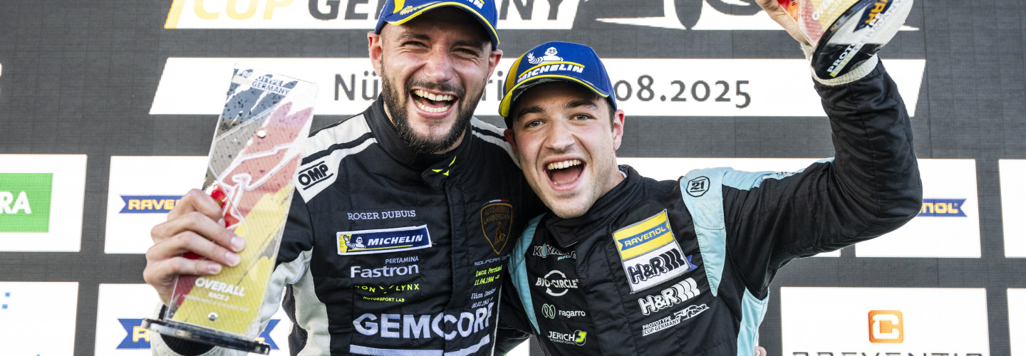 Danny Soufi und Pavel Lefterov sind Champions im Prototype Cup Germany 2025