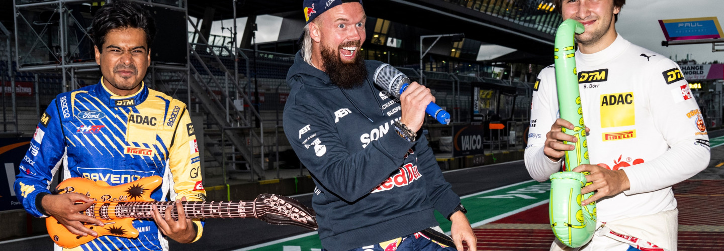 Aus der Box in die Box: Das gibt’s bei den DTM-Stars auf die Ohren