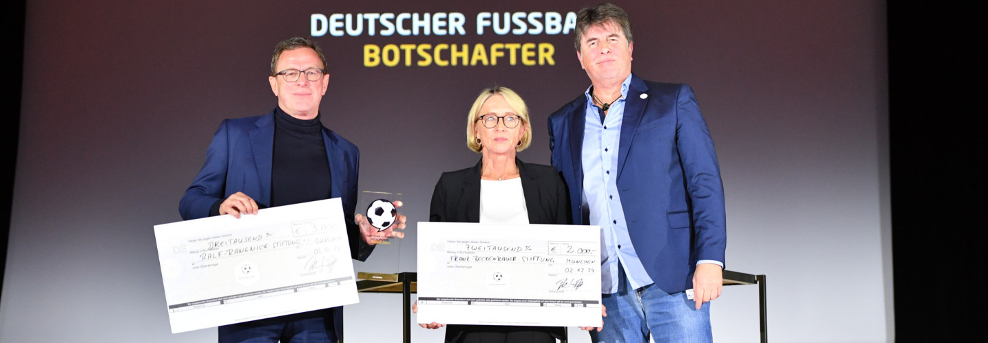 ESB / Deutscher Fußball Botschafter 2025 bei SPORT MARKE MEDIEN