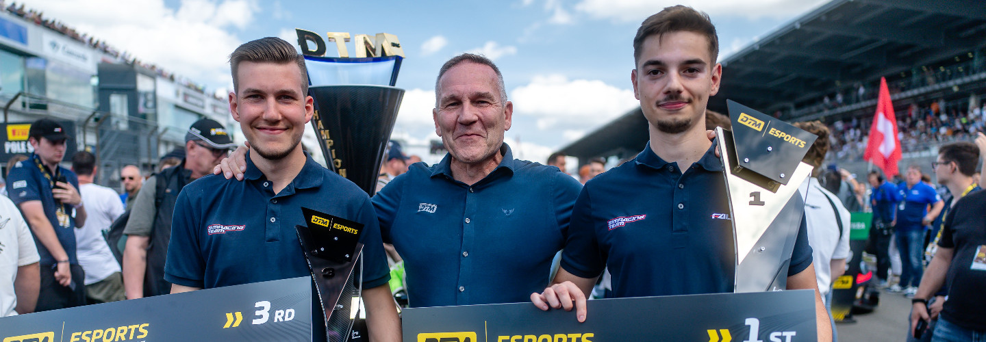 DTM eSports-Champion bei der DTM am Nürburgring geehrt