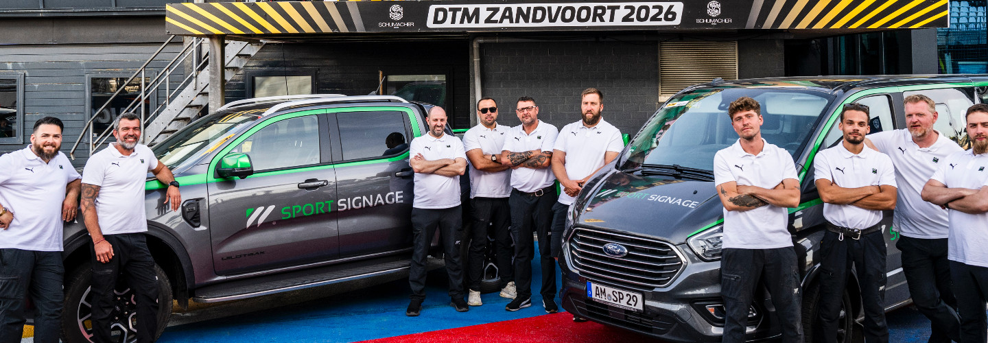 Neuer Partner: Sport Signage setzt die DTM mit Formel-1-Expertise in Szene