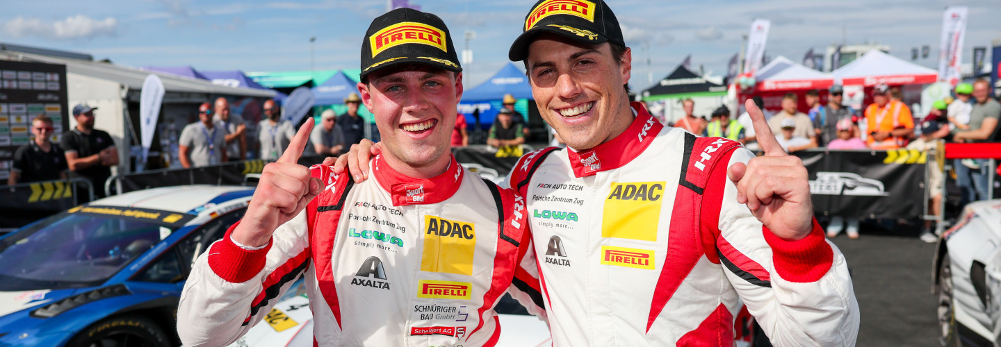 Porsche-Team Fach Auto Tech feiert Debütsieg im ADAC GT Masters