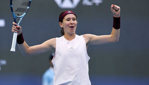 WTA Peking: Bartunkova nach Sieg über Muchova erstmals in einem 1000er-Halbfinale