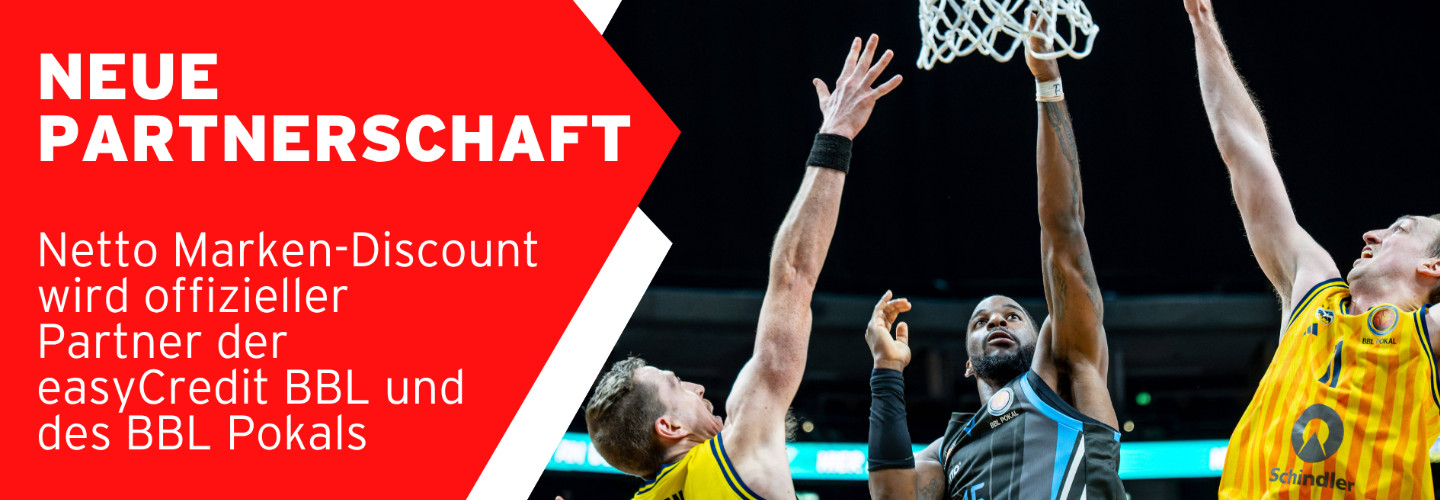 Netto Marken Discount baut Engagement im deutschen Basketball weiter aus
