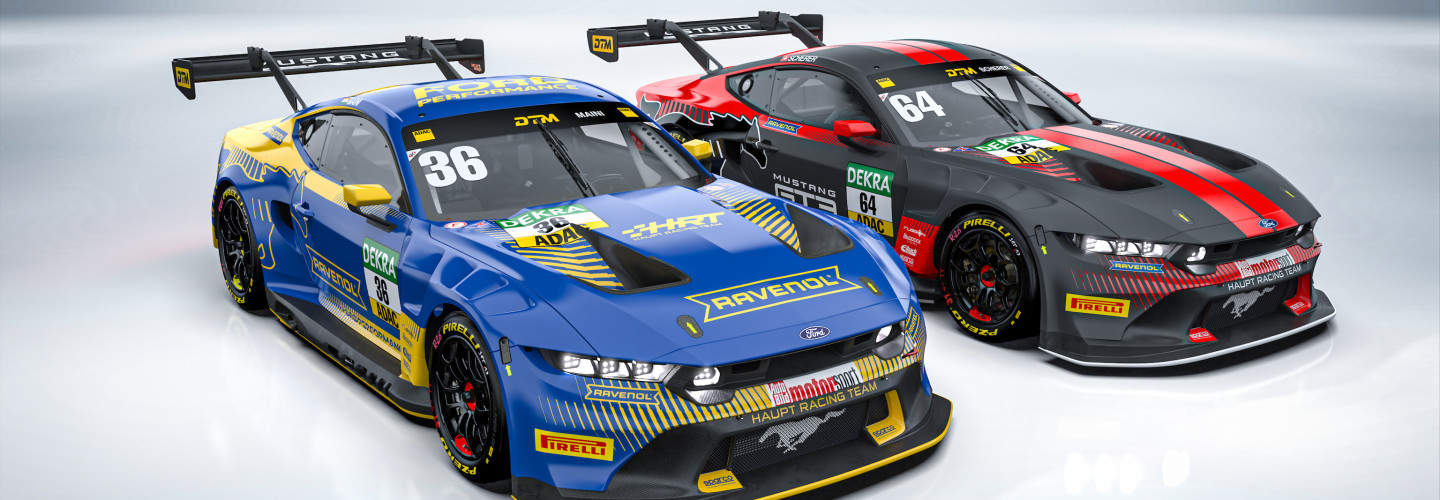 Neues Kapitel mit zwei Mustang GT3: DTM-Aufgebot von HRT Ford Performance steht fest