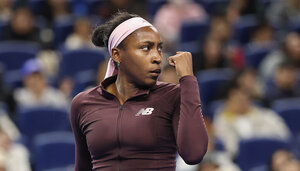 WTA Peking: Gauff, Svitolina und Mertens komplettieren Achtelfinale